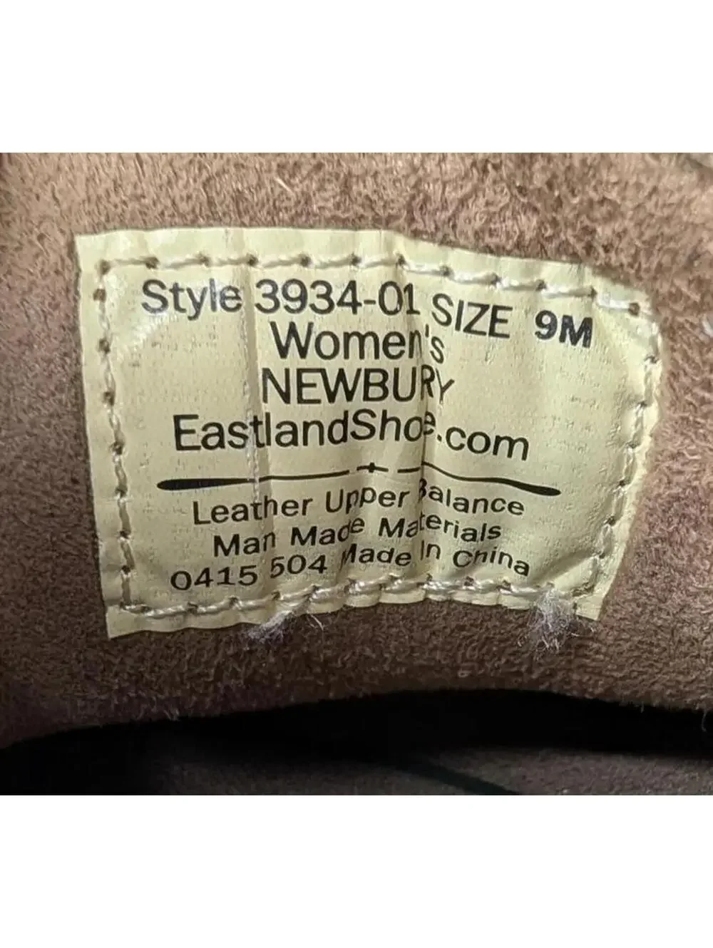 Eastland Women's Newbury Black‎ Leather Loafers Size 9
